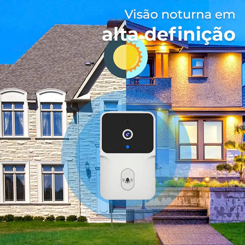 Campainha Inteligente Câmera Wifi