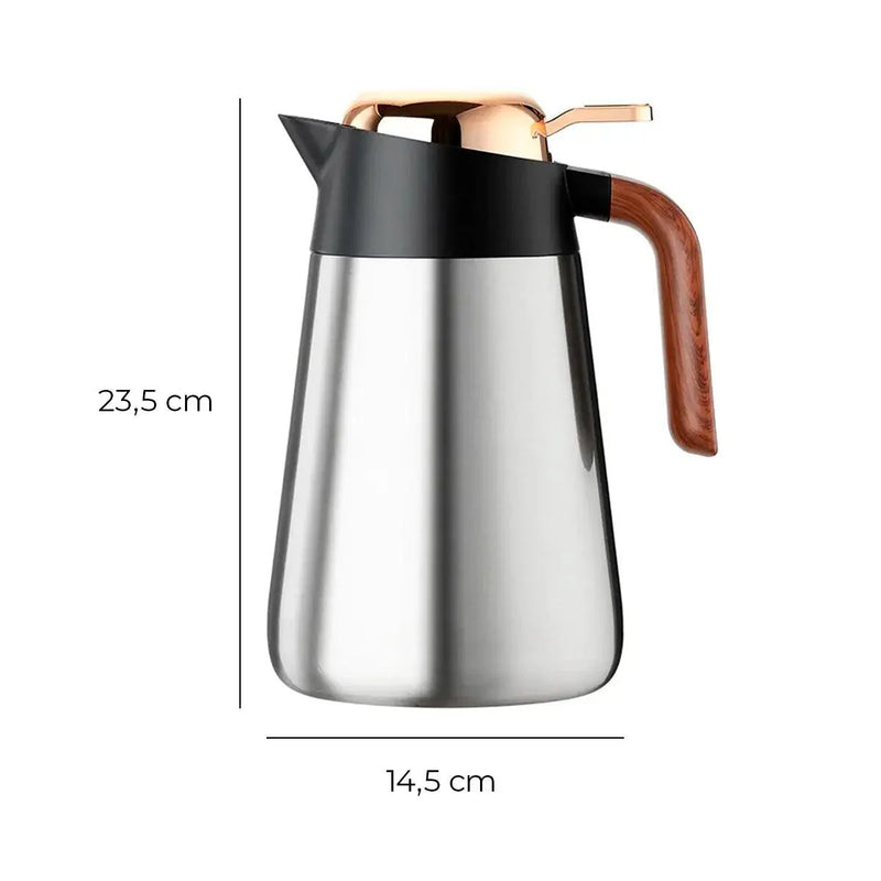 Garrafa Térmica Café e Chá Inox 1.6L