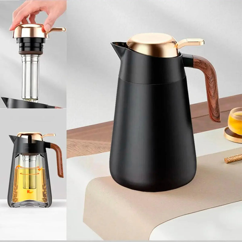 Garrafa Térmica Café e Chá Inox 1.6L