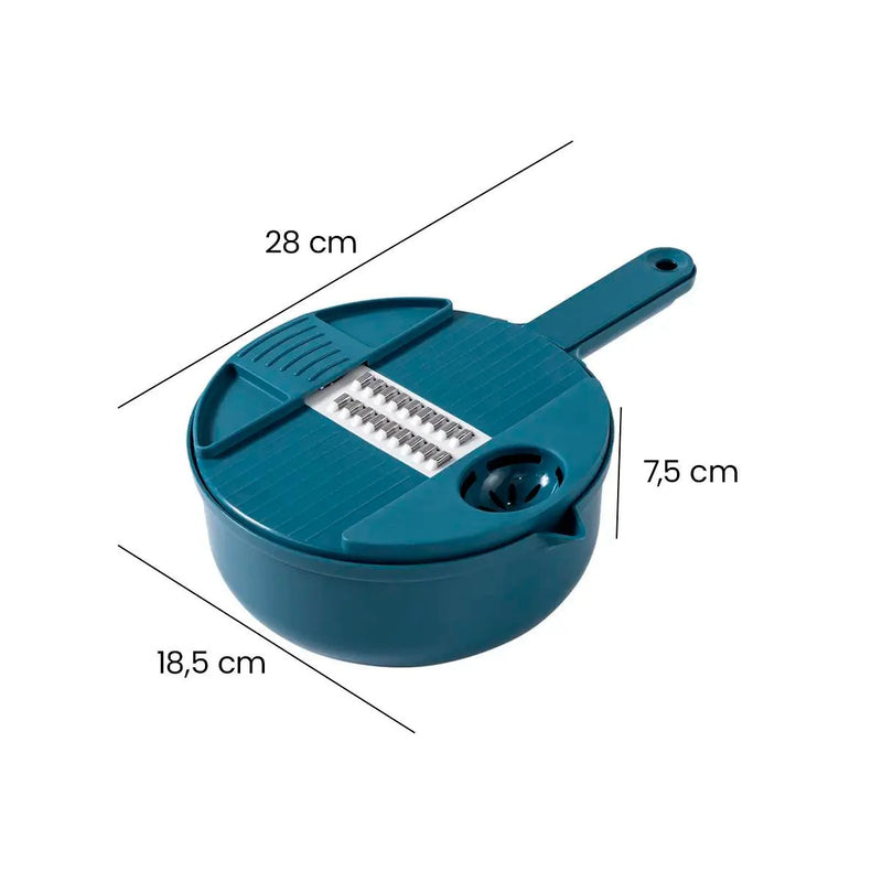 Cortador e Ralador Multifuncional de Legumes
