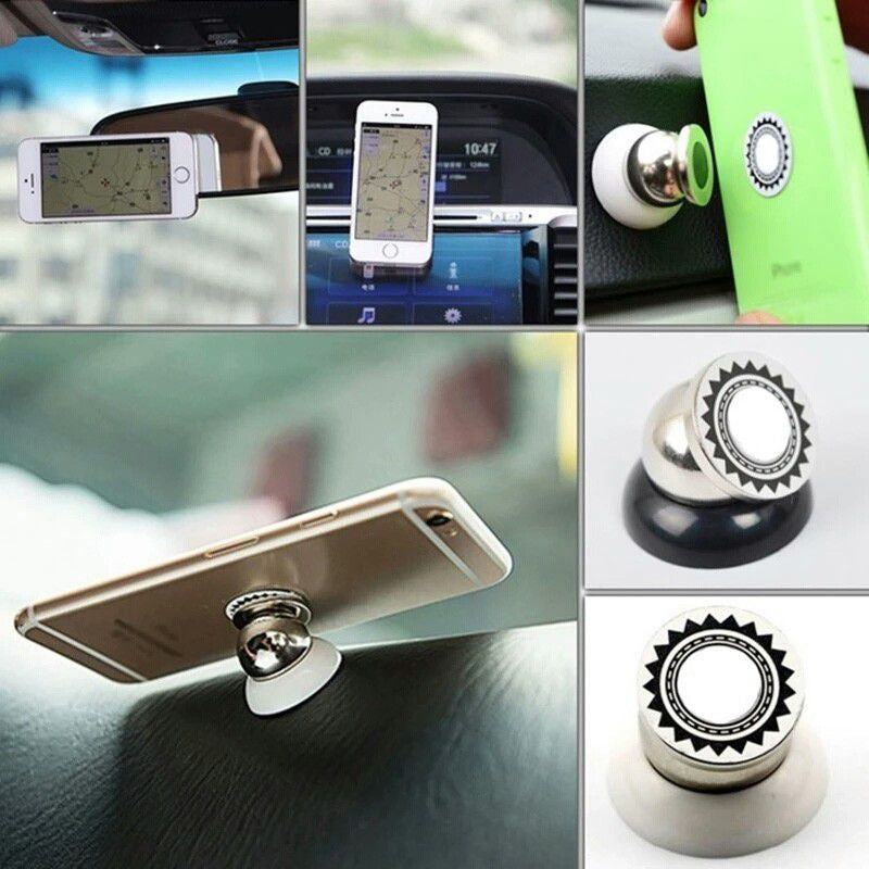 Suporte Veicular Para Celular Magnético Rotação 360º Suporte com Imã